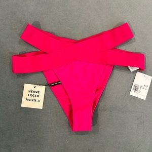 Herve Leger bikini bottom NWT